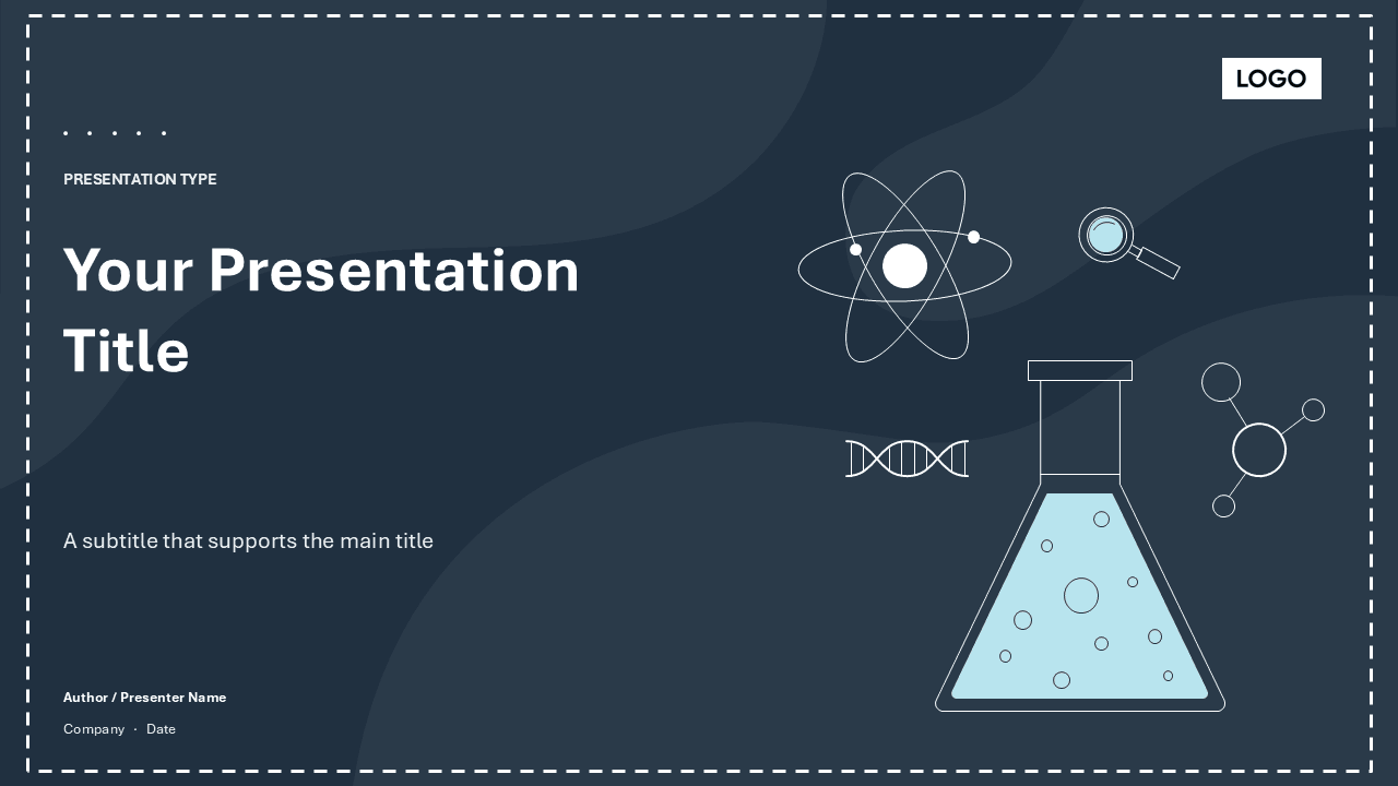 Lab Report PowerPoint Template – slide 1