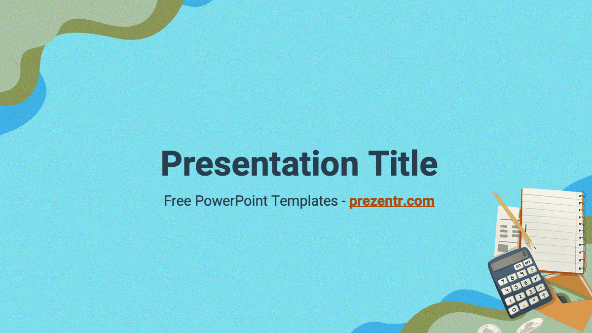 Main Slide of the Budgeting PowerPoint Template
