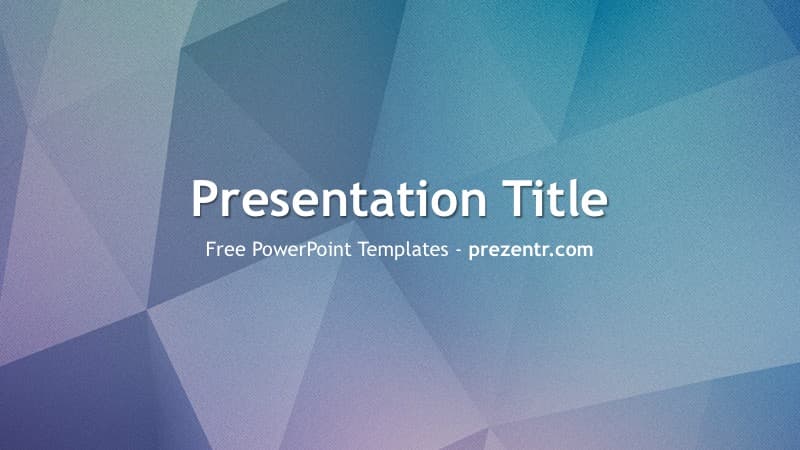 Abstract parallax feeling background for PowerPoint