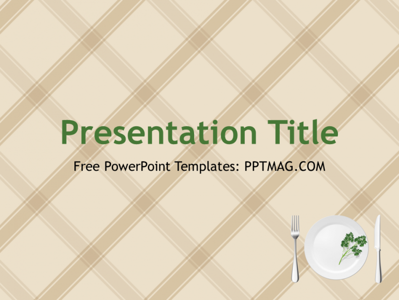 Free Restaurant Powerpoint Template Pptmag