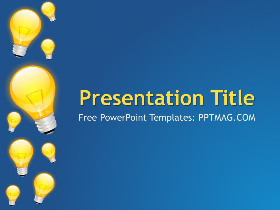 powerpoint presentation about light