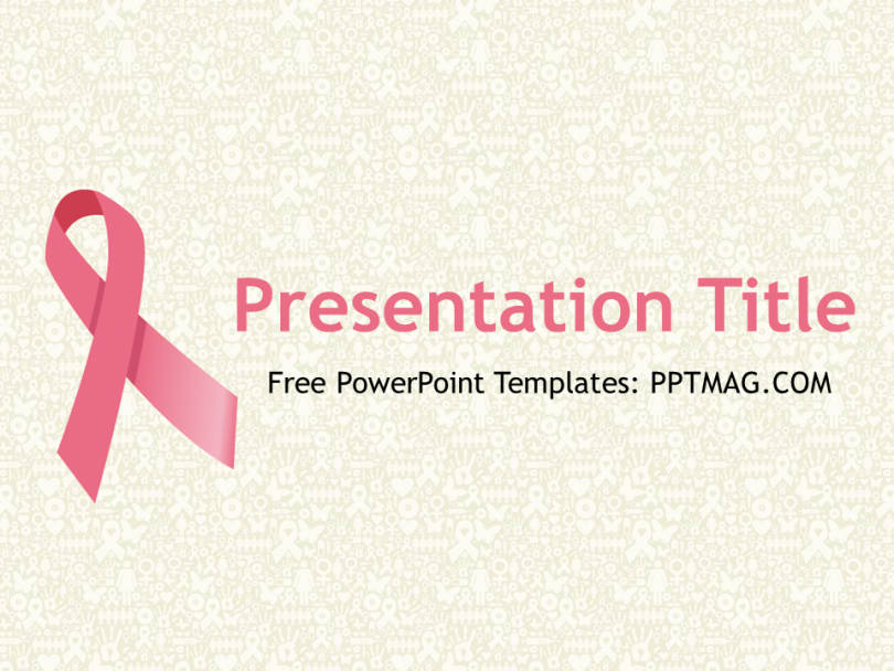 Free Breast Cancer Powerpoint Template Pptmag