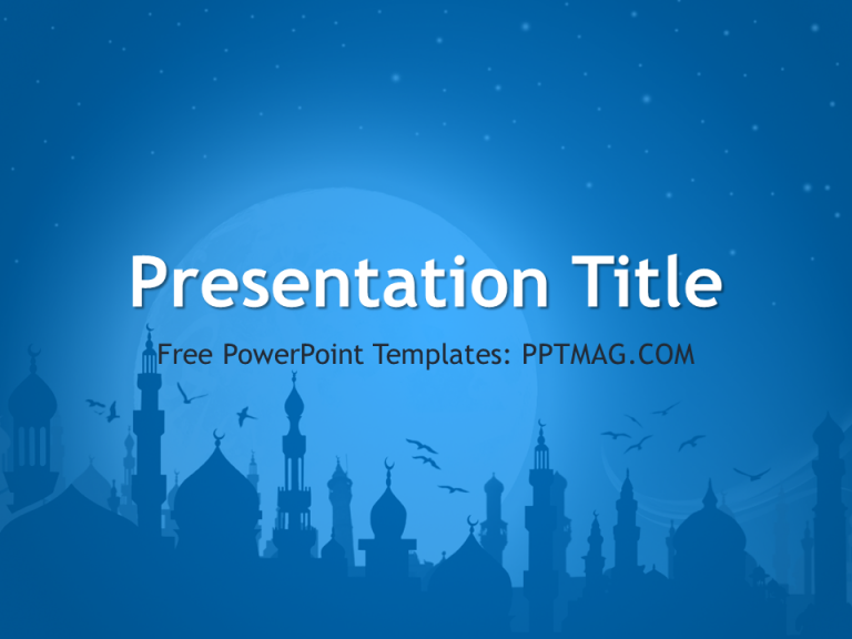 Islam PowerPoint Template PPTMAG