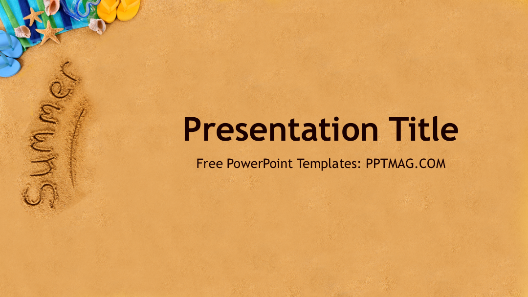 Free Summer PowerPoint Template Prezentr