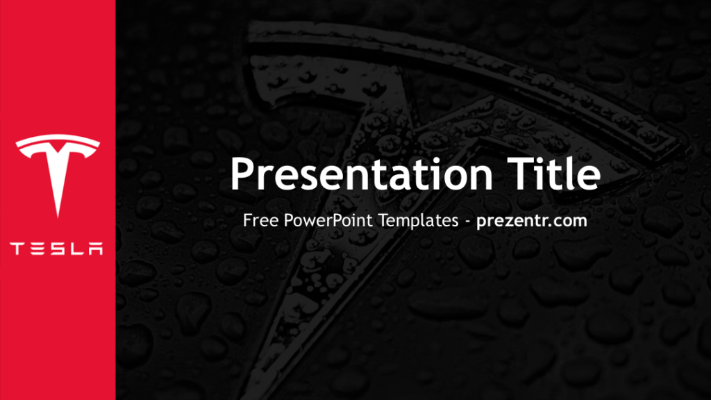 tesla presentation slides template