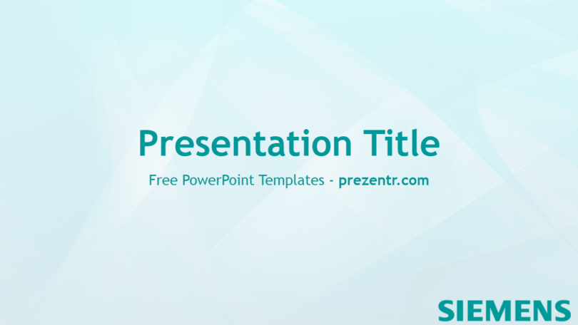 company presentation siemens powerpoint