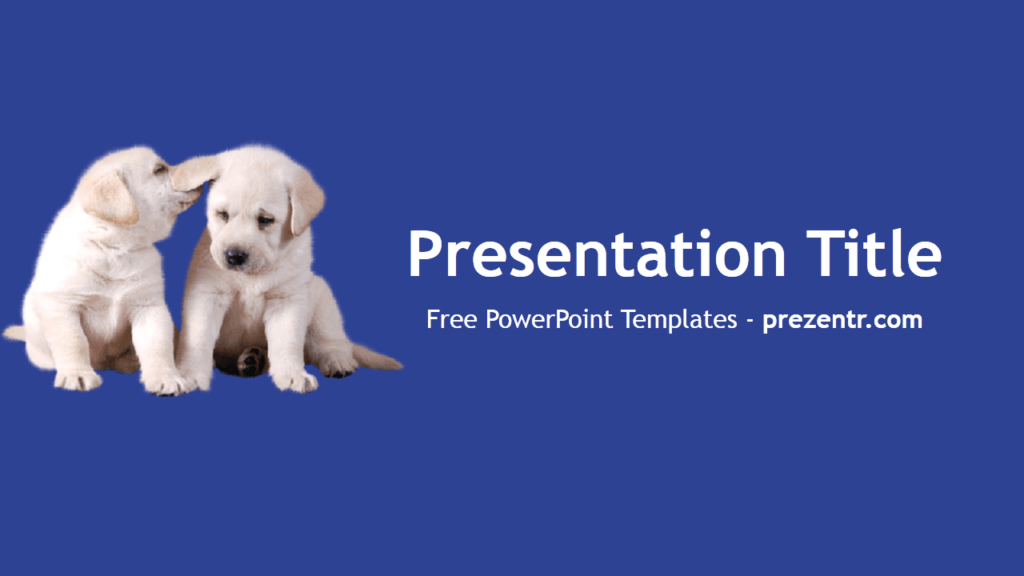 Free Dogs PowerPoint Template Prezentr PowerPoint Templates