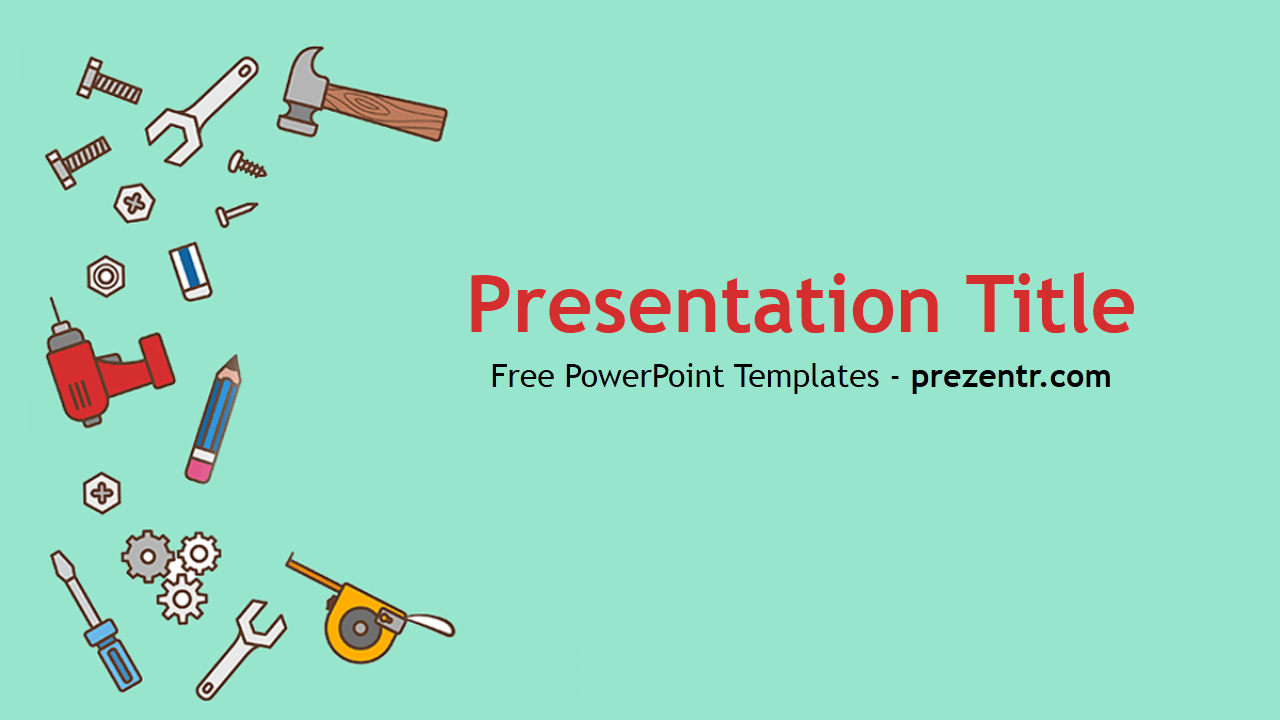 Free Tools PowerPoint Template Prezentr PowerPoint Templates