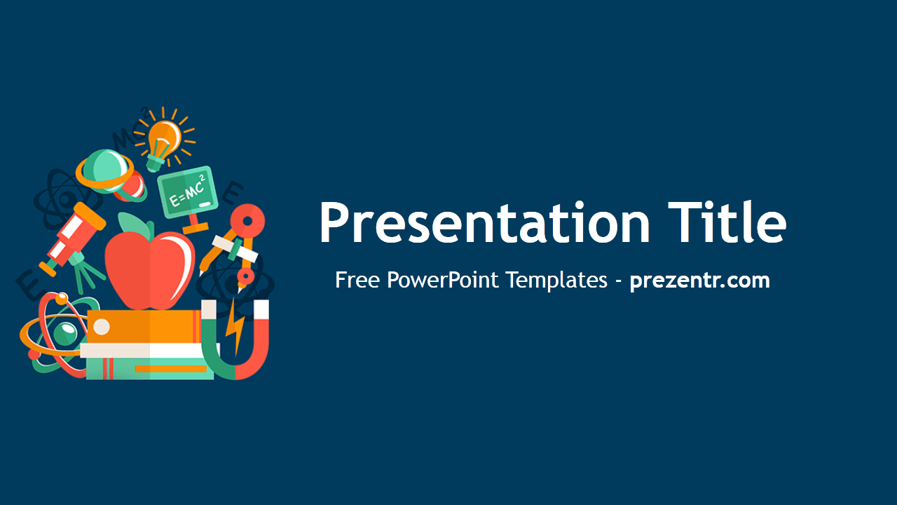 Free Physics PowerPoint Template Prezentr PowerPoint Templates