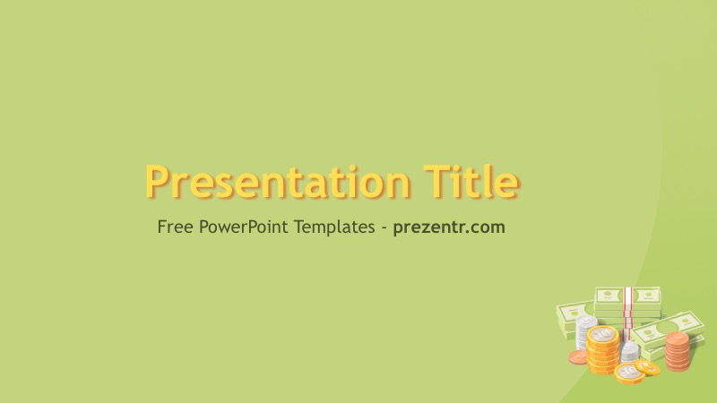 Free Cash PowerPoint Template - Prezentr PPT Templates