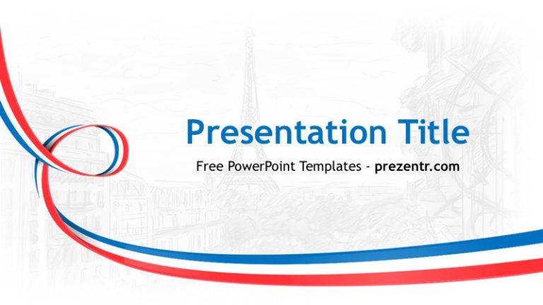 france powerpoint presentation template