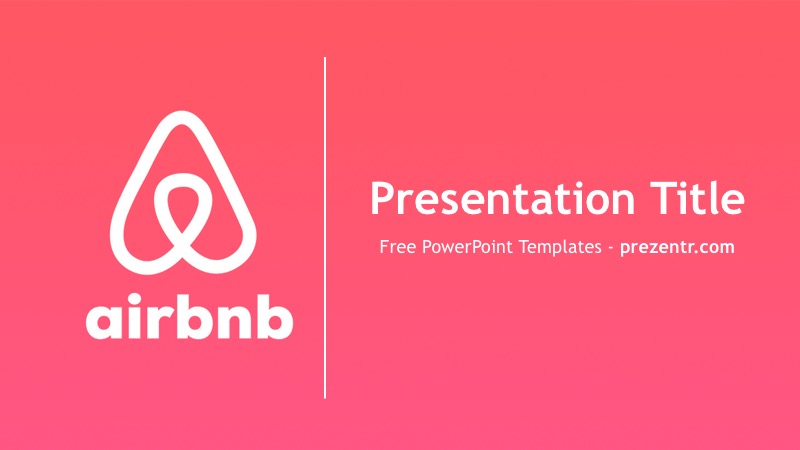 Free Airbnb Powerpoint Template Prezentr Ppt Templates