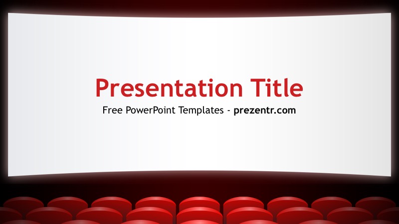 Free Powerpoint Templates Cinema Printable Templates
