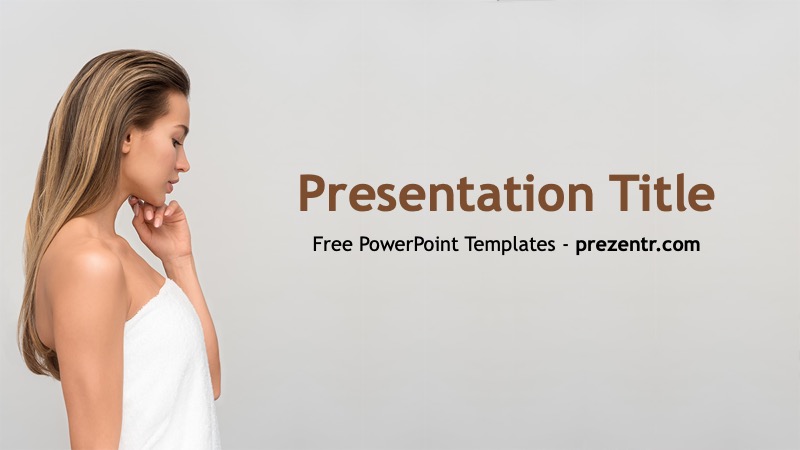 Free Skin Care Powerpoint Template Prezentr Ppt Templates