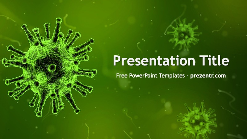 Free Virus Powerpoint Template Prezentr Ppt Templates