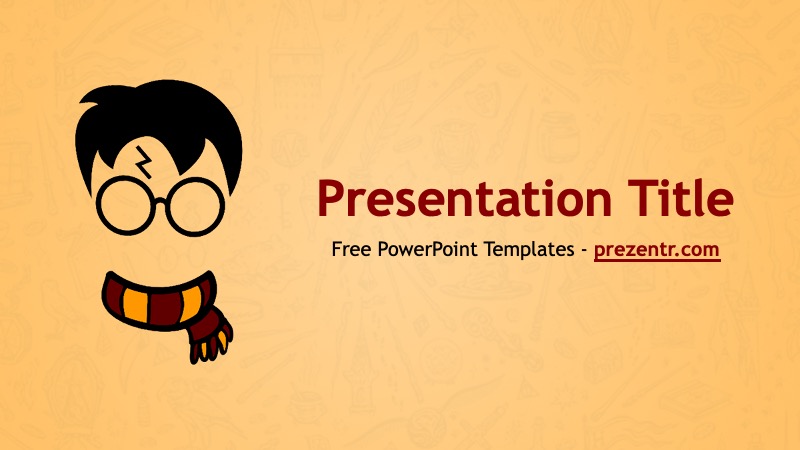 Free Harry Potter Powerpoint Template Prezentr Ppt Templates