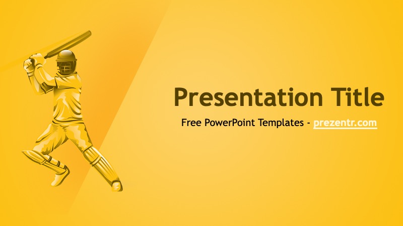 cricket theme for powerpoint presentation free download