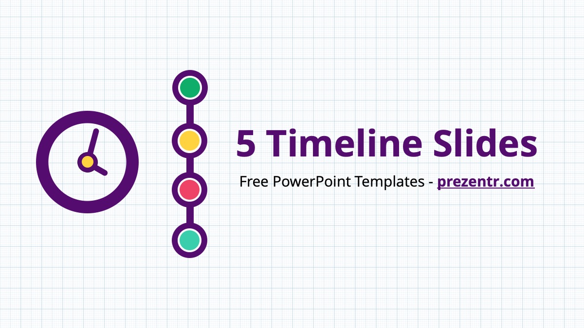 5 Timeline Slides for PowerPoint