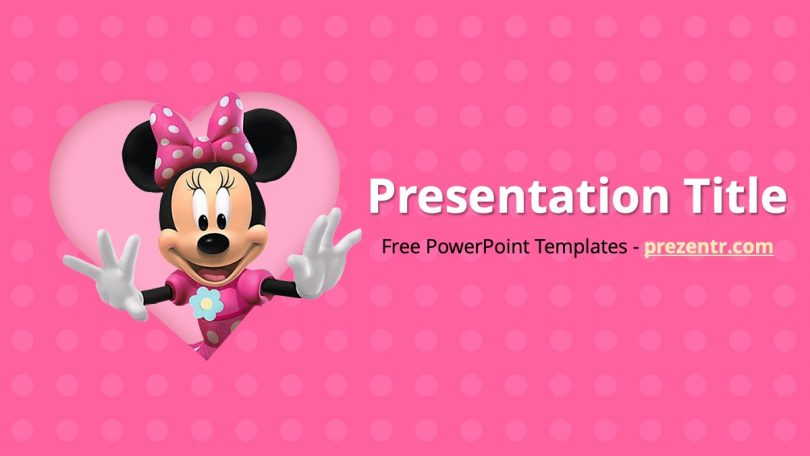 Free Minnie Mouse PowerPoint Template - Prezentr