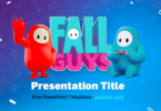 Fall Guys logo and characters